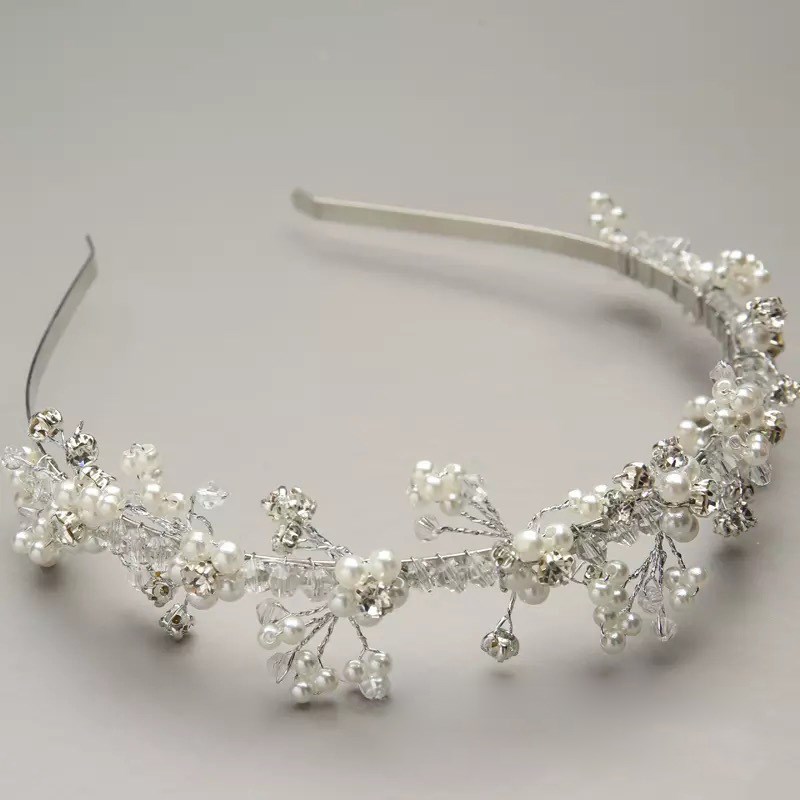 儿童头饰女童发箍水钻头箍女孩饰品演出发饰头花礼服配饰花童皇冠