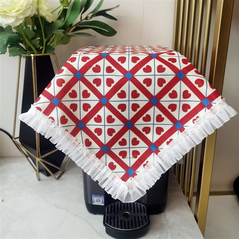 咖啡机盖布饮水机防尘罩厨房小家电遮灰罩蕾丝奶油风碗盘柜锅具盖,居家布艺,万能盖巾,淘宝优惠券,粉丝福利购,淘宝优惠卷