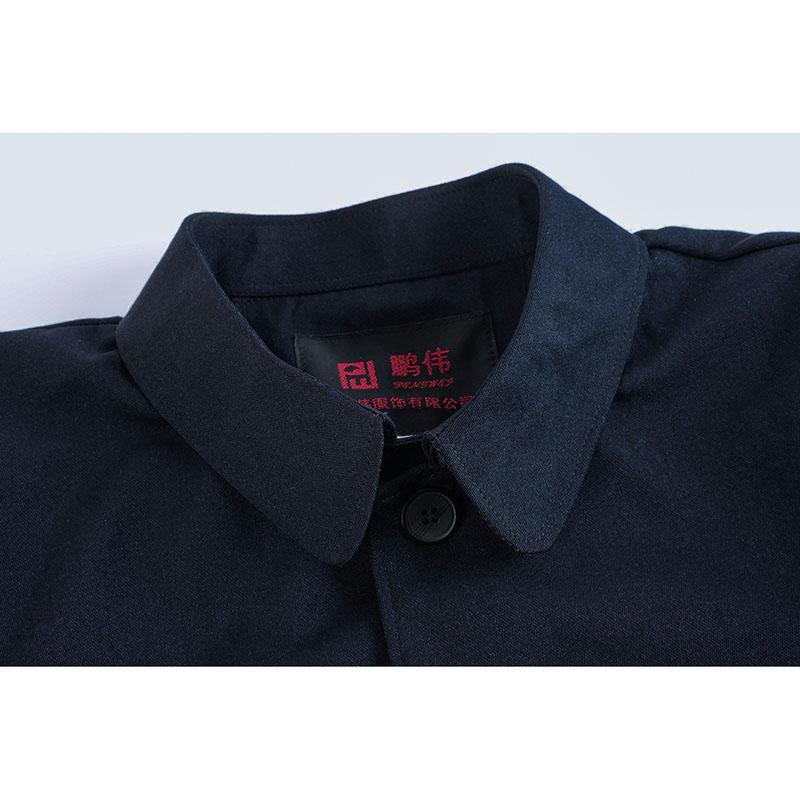 老人中山装男春秋季爸爸装中山服休闲服装爷爷外套双层老式军便装