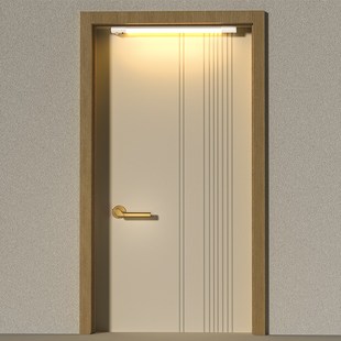 入户门感应灯充电免布线磁吸门头门口进门玄关过道免安装自动灯条