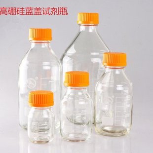 蜀牛高硼硅蓝盖丝口试剂瓶 2000ml5000ml螺口密封瓶耐高温玻璃瓶
