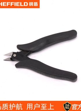 钢盾S170003双重防静电手柄安全挡片斜嘴钳5寸偏嘴钳斜口剪偏口钳