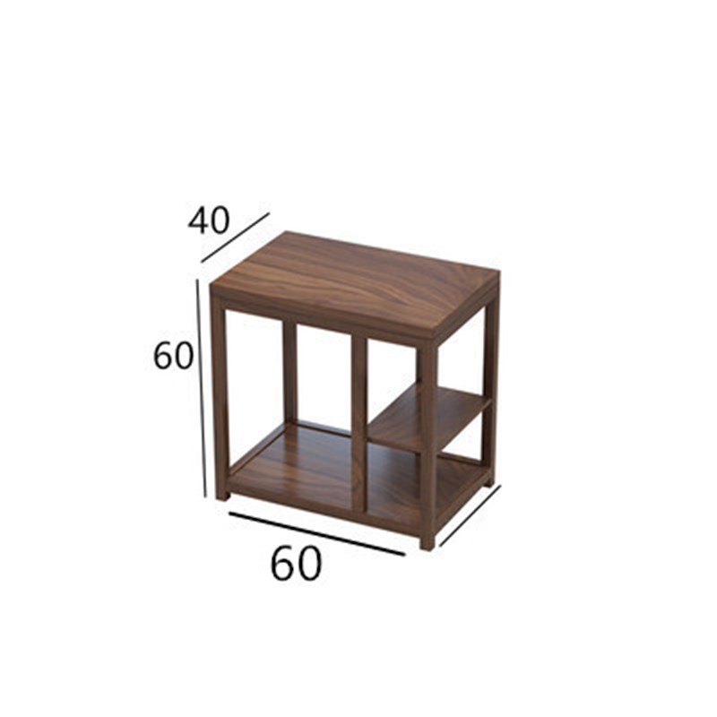 新中式老榆木边几茶水柜 办公室会议室客厅实木侧边柜置物柜