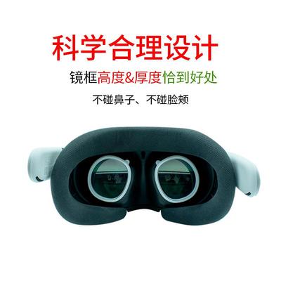 用于Meta Quest3近视镜片镜框防蓝光散光远视非球面树脂镜片配件