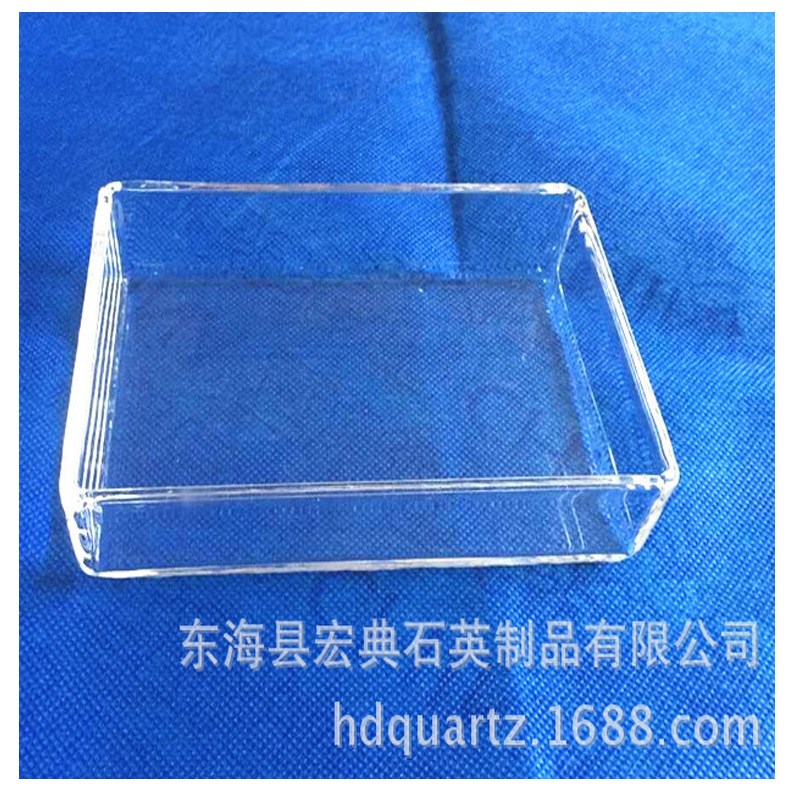 石英玻璃仪器 石英方缸石英三口烧瓶石英烧杯三角烧瓶石英管250ml