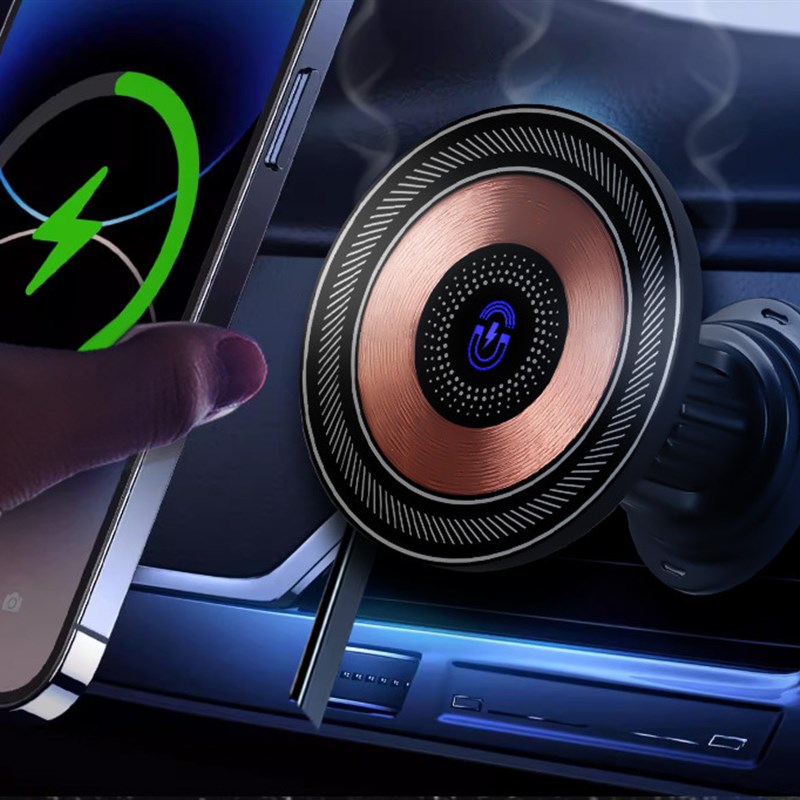 魔夹Magesafe汽车手机无线充电支架车载出风口磁吸充导航支撑用品