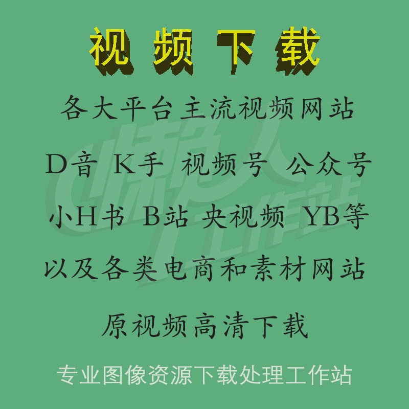 网页视频代下载高清原画会员音乐MP3MP4直播录制各类资料文档代下
