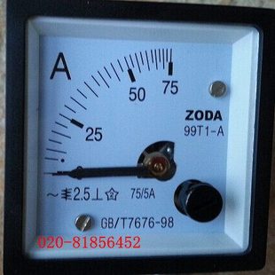 安装 电表 75A 200A 99T1 150A 100A 式 交流电流表99T1