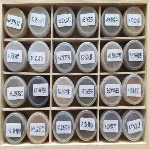 家具维修色粉新型科技木色粉铜门色粉24色12色