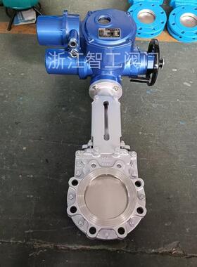 电动双向密封刀闸阀ZGLP97FX-10/16PDN150浆液阀