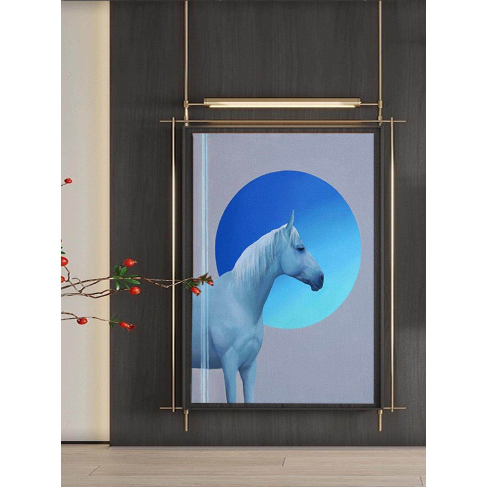 入户玄关装饰壁灯画新中式艺术感墙面装饰客厅沙发背景墙高档壁饰,家居饰品,工艺画,淘宝优惠券,粉丝福利购,淘宝优惠卷