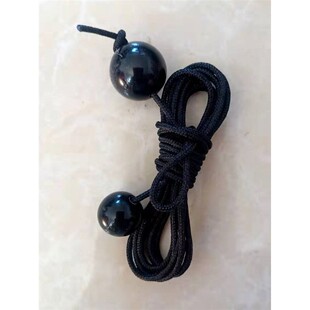 泷泽川剧变脸专用拖绳子暗扣门子双珠子粘扣传统工艺制作