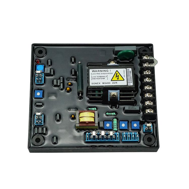 AVRMX450无刷发电机配件励磁稳压板自动电压调节器