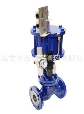 J641H-16/25铸钢气动法兰截止阀WCB/CF8DN50DN65DN80