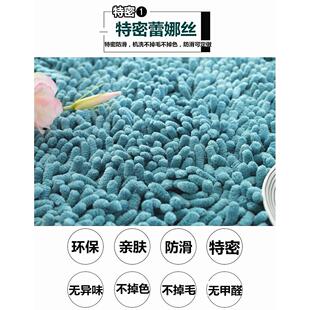 布艺毛绒皮沙发坐垫四季 特密毛毛虫雪尼尔沙发垫防滑现代简约欧式