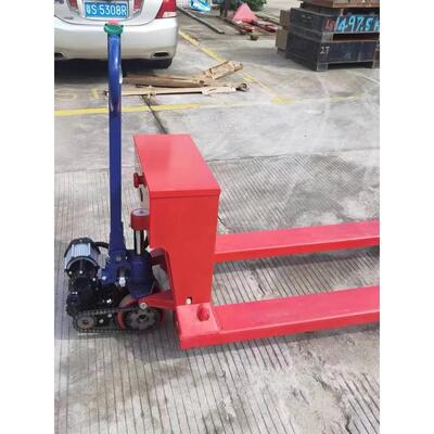 鸿福改装叉车5吨 鸿福手动液压拖板车搬运车地牛改装半电动行走