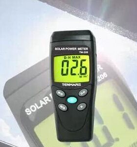 台湾泰玛斯太阳能功率表 TM-206 太阳能照度仪 辐射 照度计