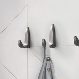 德国KABO免打孔挂钩北欧鞋 柜衣柜玄关墙壁挂衣服金属试衣间挂衣钩