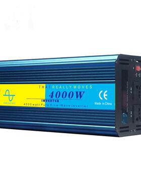 正弦波逆变器足功率4000W工厂直销12/24/48V转110V/220V