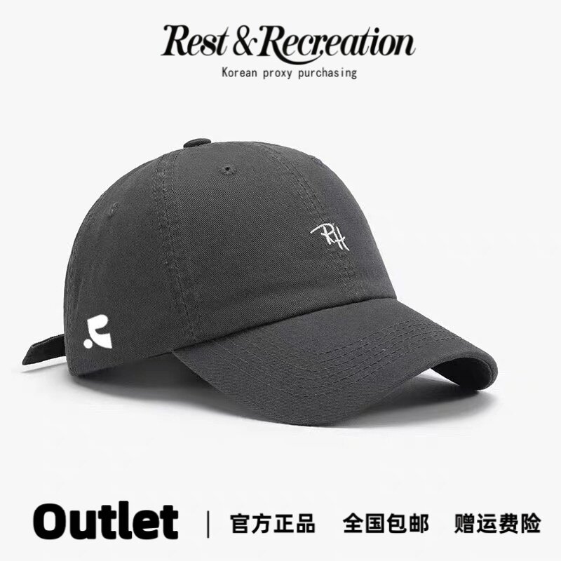 Restandrecreation字母软顶球帽