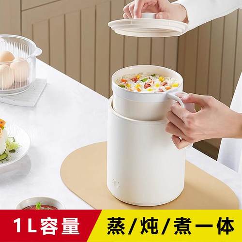 迷你电煮锅小型多功能家用小容量小功率学生锅可蒸煮一人食电饭煲