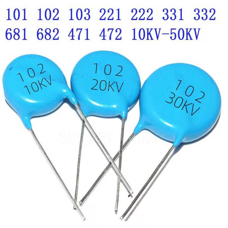 101 102 103 221 222 331 332高压瓷片电容CT81 10KV/15/20/30KV