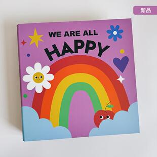 memobox儿童相册新款彩虹插页式3寸6寸宝宝纪念大容量影集记录册