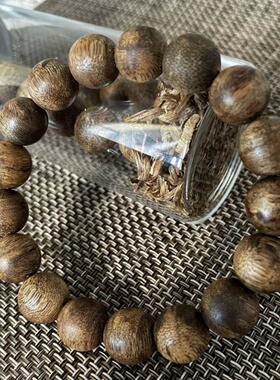 沉香手串吊坠天然沉香官方旗舰店9分沉奇楠沉香项链接安神助眠