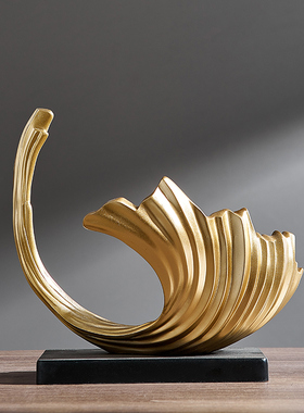 乘风破浪轻奢高档酒柜摆件电视柜玄关家居装I饰品办公室高端工艺