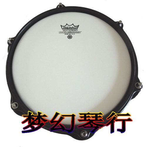 送包8寸真鼓皮练习o鼓面 哑鼓面 鼓皮静音鼓面 打击板 哑音鼓