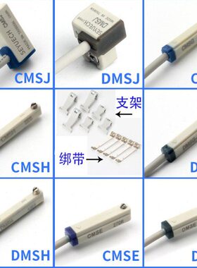 亚德客簧式JSCM/CM-GSH/电子/ES磁性开关S2W/J/DM/H磁DM式G/E