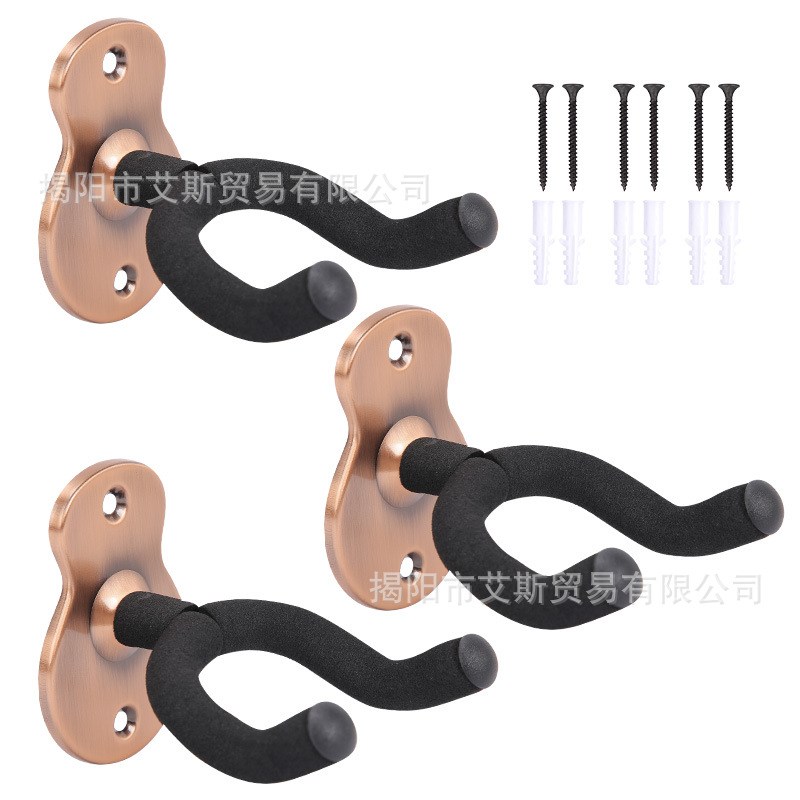 合金民谣电吉他墙k壁挂钩尤克里里展示架曼陀林悬挂架小提琴吊架