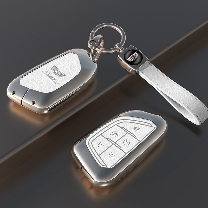 适用凯迪拉克钥匙套xtl5 xt4 xt6 ct5 ct6新款xts金属壳atsl车包