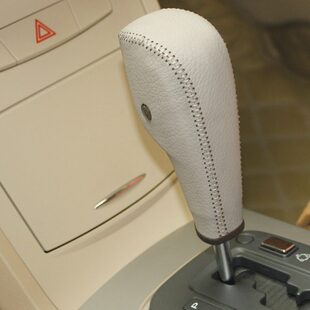 挂档位套荣威老款自动挡挡把套排挡套350手真皮手缝专用汽车 把套