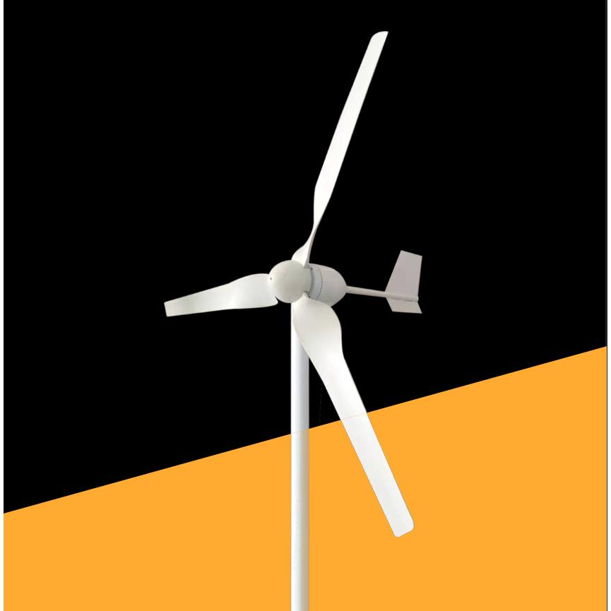 小型风力发电机控制器叶片高效500W600W互补家用12V24V48V功率足