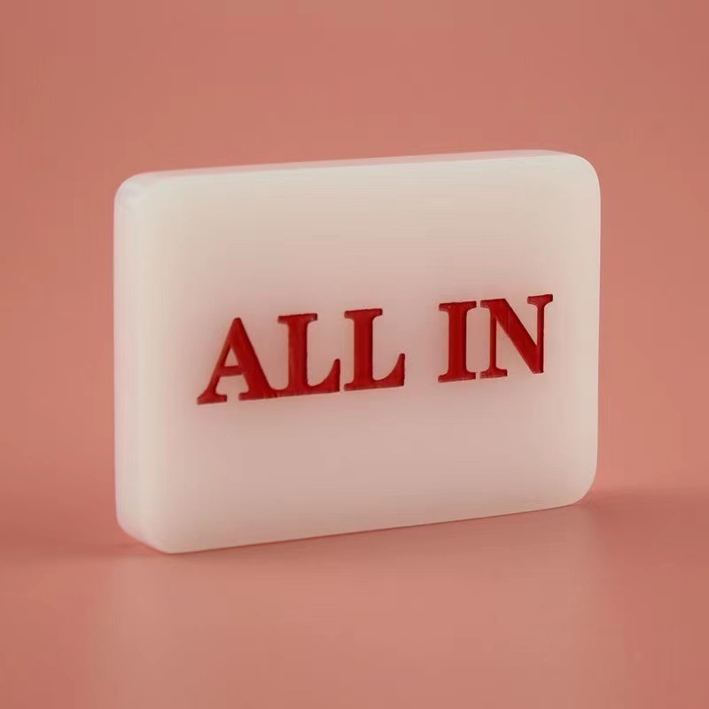 ALLIN筹码币德州扑克ALL IN指示牌庄码梭哈全押全下注压片