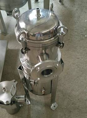 BT1P-0.25M2-DN50保温夹套袋式过滤器不锈钢多袋过滤器袋式过滤器