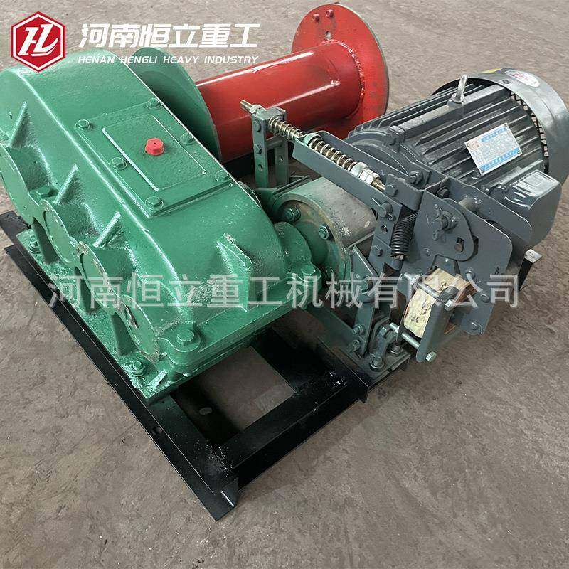 JM1T-JM2T建筑卷扬机大容绳量断电刹车建筑工地常用电动卷扬机