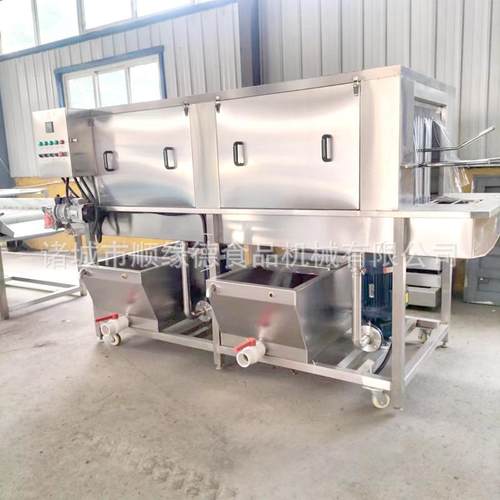 源头供应全自动养殖鸡笼蛋托盘清洗机肉食盒塑料桶周转筐洗筐机
