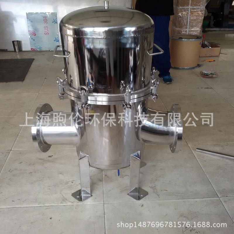 厂家直销液体过滤器滤芯式微孔过滤器不锈钢精密过滤器