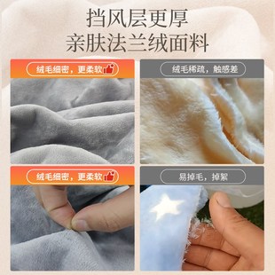 门帘家用免打孔加厚防寒保暖空调防风隔断帘卧室遮光隔音窗帘 冬季