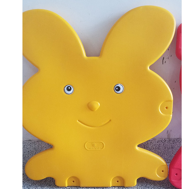 幼儿园厕所挡板卫生间隔断厕所小便蹲坑挡板儿童卡通防水塑料隔板