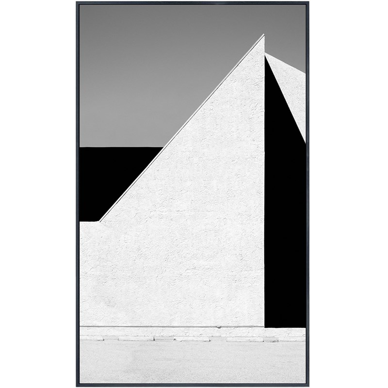 现代简约黑白工业风玄关走廊装饰画客厅沙发墙小众挂画样板间壁画图片