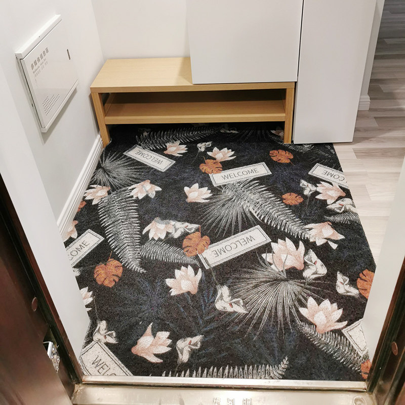 入户门地垫进门门垫门口脚垫定制地毯门厅垫子客厅塑料丝圈脚踏垫,居家布艺,家用脚垫,淘宝优惠券,粉丝福利购,淘宝优惠卷