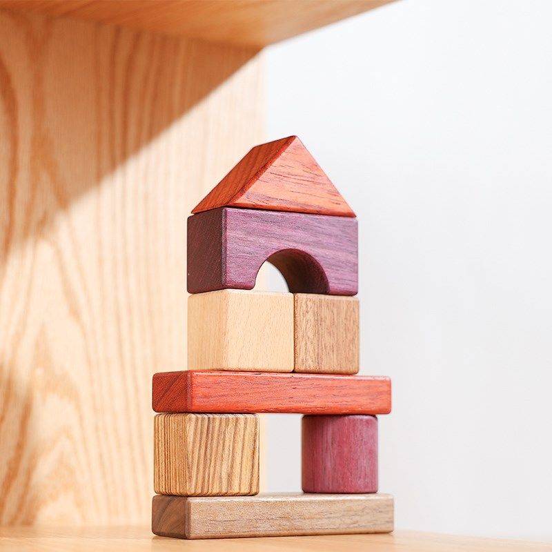 大颗粒积木玩具0到3岁可啃咬婴幼儿童6个月以上益智玩具搭建本色,玩具/童车/益智/积木/模型,木质积木,淘宝优惠券,粉丝福利购,淘宝优惠卷