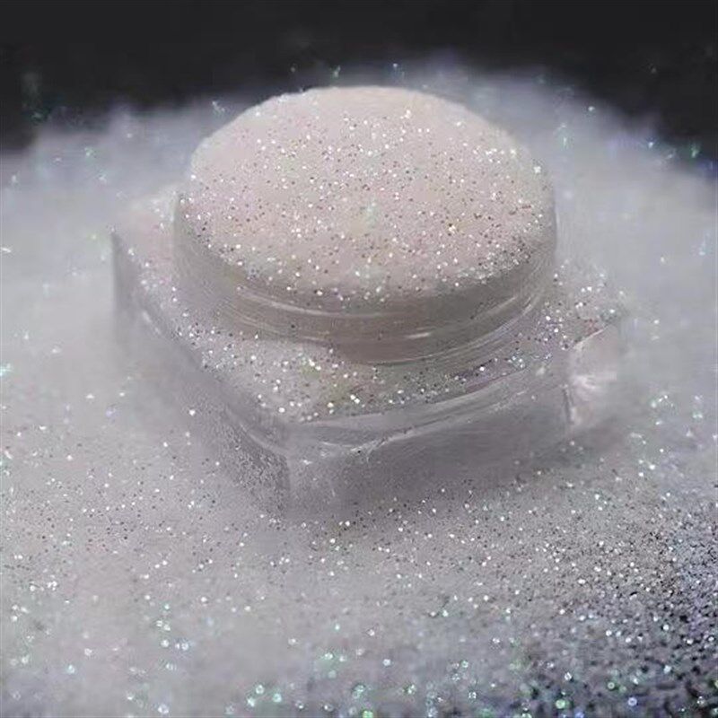 矽藻泥金粉雅晶石艺术漆艺术涂A料银粉闪光片镭射粉七彩粉欧美风