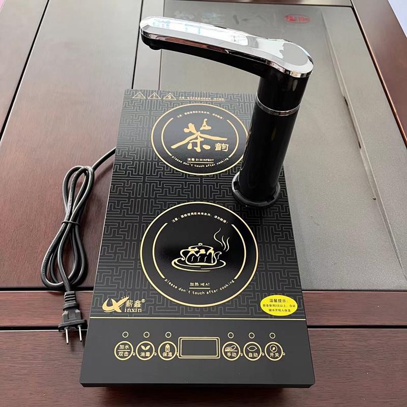 智能平面板电磁茶炉自动加水家用功夫茶具茶盘嵌入式烧水壶煮茶器