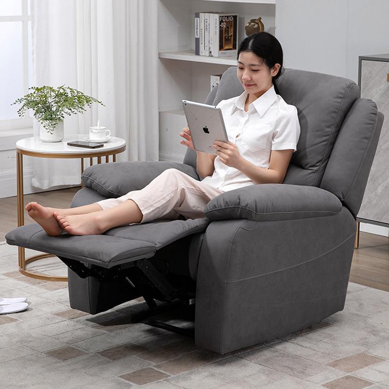 多功能头等太空沙发舱科技布艺单人摇电动按摩可躺椅美甲客厅休闲