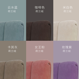 床头套罩靠背软包薄款旧床改造铁艺床全包双面可拆洗新款床头靠垫