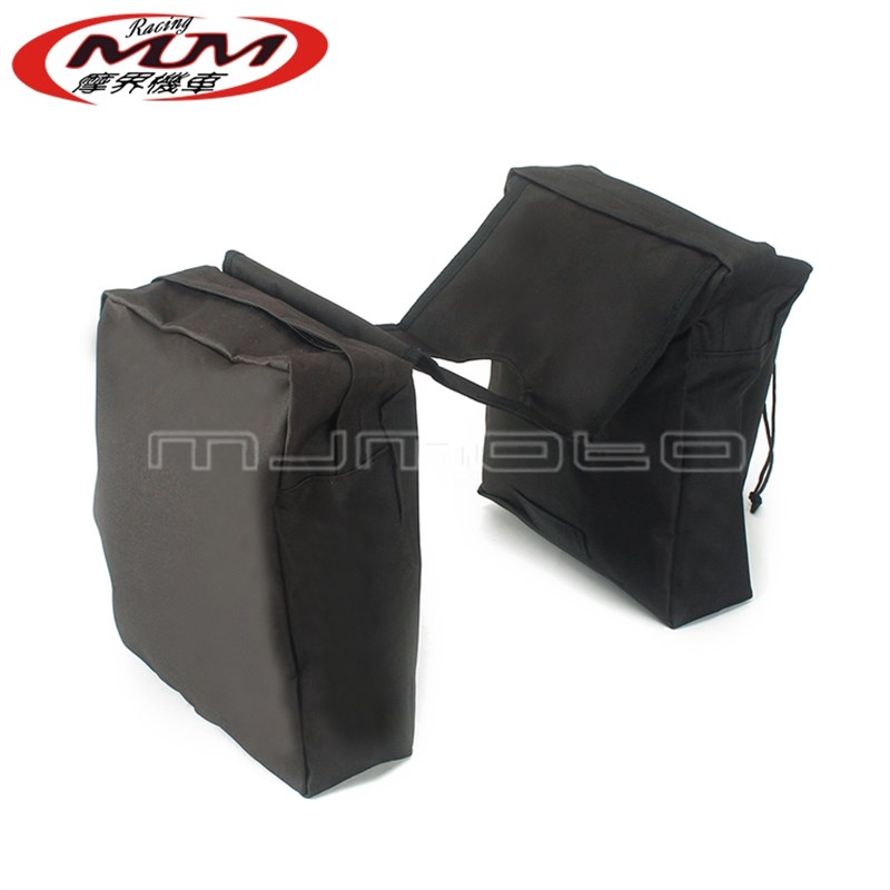 适用摩托车沙滩车越野车牛津布马鞍包储物袋边包侧包油箱包工具袋